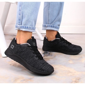 News Cómodas zapatillas deportivas negras para correr NOVEDADES negro 7