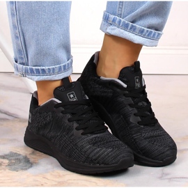 News Cómodas zapatillas deportivas negras para correr NOVEDADES negro 8