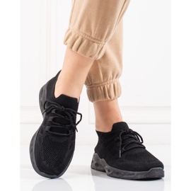 Deportivas Shelovet textil negro 2