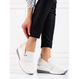 W. Potocki Deportivas mujer cuña Potocki blancas blanco 1 W. Potocki Deportivas mujer cuña Potocki blancas blanco 1