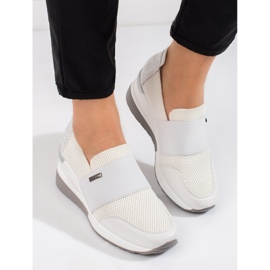 W. Potocki Deportivas mujer cuña Potocki blancas blanco 2 W. Potocki Deportivas mujer cuña Potocki blancas blanco 2