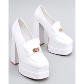 PA1 Mocasines de tacón Ambra White blanco 1