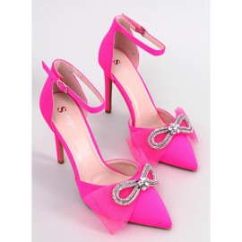 Seastar Stilettos Lazo Tul Triana Fucsia rosado 1