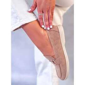 PA1 Mocasines mujer Milva Caqui beige 2 PA1 Mocasines mujer Milva Caqui beige 2