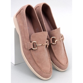 PA1 Mocasines mujer Milva Caqui beige 5