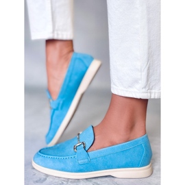 PA1 Mocasines mujer Milva Azul 1