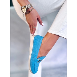 PA1 Mocasines mujer Milva Azul 2