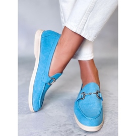 PA1 Mocasines mujer Milva Azul 3