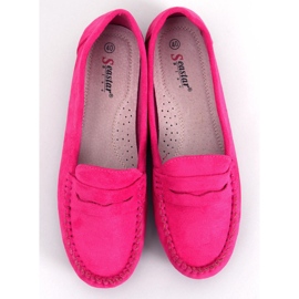 PA1 Mocasines mujer Anaya ante fucsia rosado 4