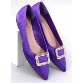PA1 Bailarinas elegantes con piedras Lorella Purple violeta 6