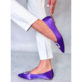PA1 Bailarinas elegantes con piedras Lorella Purple violeta 2