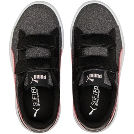Zapatos Puma Smash v2 Glitz Glam V Ps Jr 367378 30 negro 1 Zapatos Puma Smash v2 Glitz Glam V Ps Jr 367378 30 negro 1