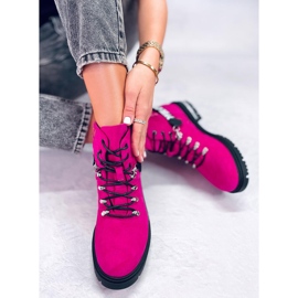 BM Botas Trapper Mujer Nerea Fucsia rosado 2