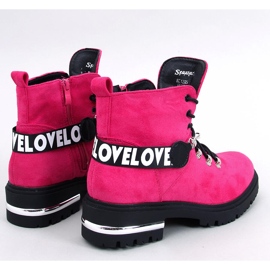 BM Botas Trapper Mujer Nerea Fucsia rosado 3