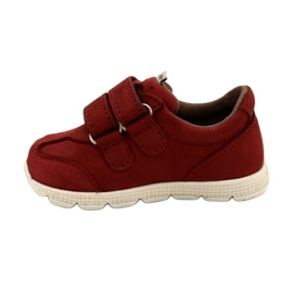 Mazurek 1362 Zapatos Casuales de Piel con Velcro, Rojo 1