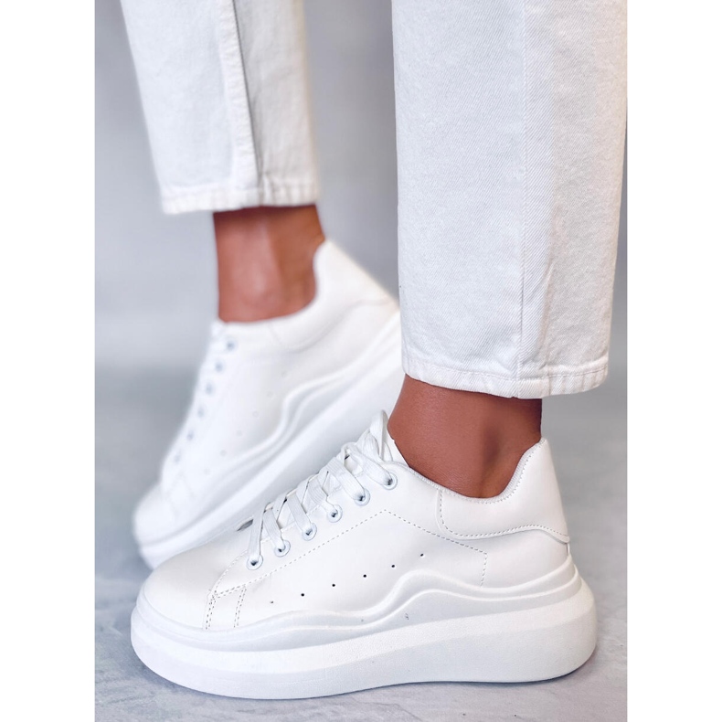 BM Zapatillas deportivas de mujer Leone White blanco 1 BM Zapatillas deportivas de mujer Leone White blanco 1