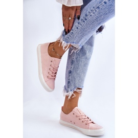 Zapatillas Mujer Big Star Bordadas LL274224 Rosa rosado 5