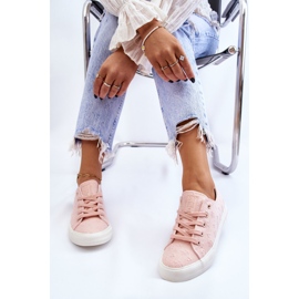 Zapatillas Mujer Big Star Bordadas LL274224 Rosa rosado 9