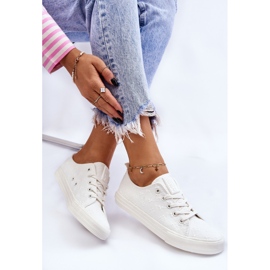 Sneakers Mujer Big Star Bordado LL274223 Blanco 8