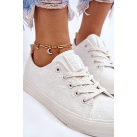 Sneakers Mujer Big Star Bordado LL274223 Blanco 7