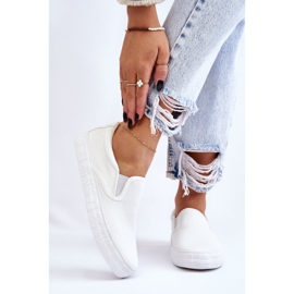 Zapatillas de Mujer Slip-On Big Star LL274389 Blanco 1 Zapatillas de Mujer Slip-On Big Star LL274389 Blanco 1