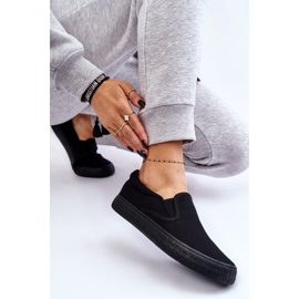 Zapatillas de Mujer Slip-On Big Star LL274392 Negro 5