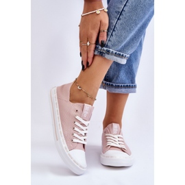 Sneakers Mujer Piel Bajas Big Star LL274015 Rosa 2