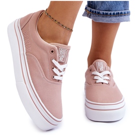 Sneakers Mujer Plataforma Big Star LL274229 Rosa rosado 13