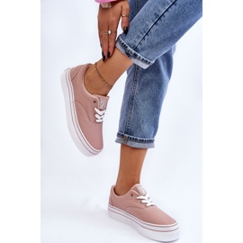 Sneakers Mujer Plataforma Big Star LL274229 Rosa rosado 6