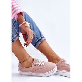 Sneakers Mujer Plataforma Big Star LL274229 Rosa rosado 1