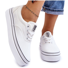 Zapatillas Mujer Big Star Plataforma LL274228 Blanco 11