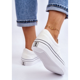 Zapatillas Mujer Big Star Plataforma LL274228 Blanco 4