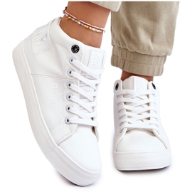 Zapatillas altas clásicas para mujer Big Star LL274002 Blanco 11