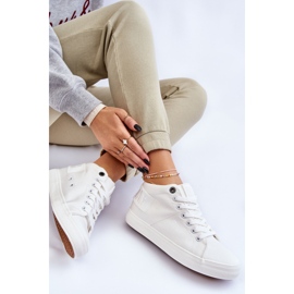 Zapatillas altas clásicas para mujer Big Star LL274002 Blanco 8