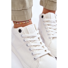 Zapatillas altas clásicas para mujer Big Star LL274002 Blanco 9