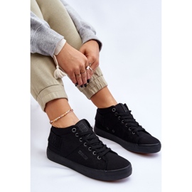 Zapatillas altas clásicas para mujer Big Star LL274001 Negro 7