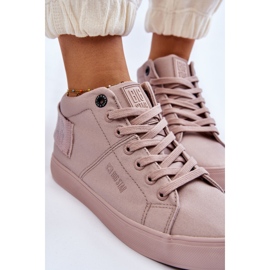 Zapatillas altas clásicas para mujer Big Star LL274004 Nude rosado 9