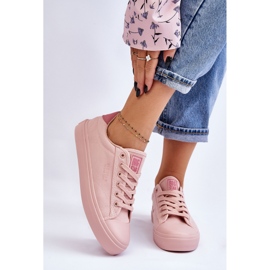 Zapatillas clásicas bajas Big Star LL274095 Rosa claro rosado 4