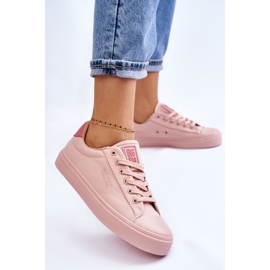 Zapatillas clásicas bajas Big Star LL274095 Rosa claro rosado 5