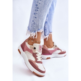 Zapatillas Deportivas Mujer Big Star LL274438 Rosa-Blanco rosado 3