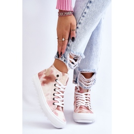 Sneakers Mujer Big Star LL274048 Beige-Rosa 3