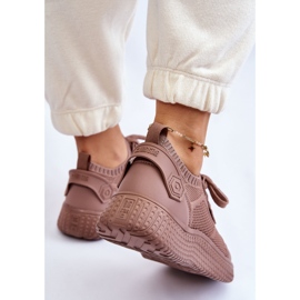 Sneakers Mujer Cómodas Memory Foam System Big Star LL274416 Marrón claro 9