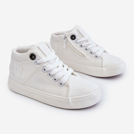 Zapatillas Altas Infantiles Clásicas Big Star LL374002 Blanco 3