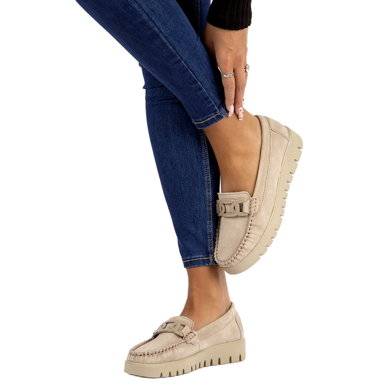 Mocasines de piel Filippo DP3334/23 BE beige 7 Mocasines de piel Filippo DP3334/23 BE beige 7