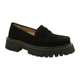 Mocasines ante Filippo DP4586/23 BK negro 1