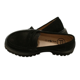 Mocasines ante Filippo DP4586/23 BK negro 5