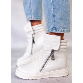 BM Zapatillas altas Miconi blancas blanco 1