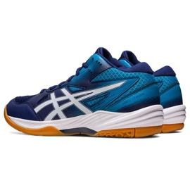Zapatillas de voleibol Asics Gel-Task Mt 3 M 1071A078 401 azul azul 3