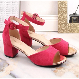 Sandalias mujer ante fucsia Vinceza 20100 rosado 5