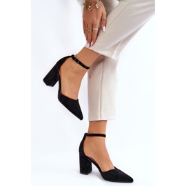 Zapatos de tacón de ante negro Lexie 2